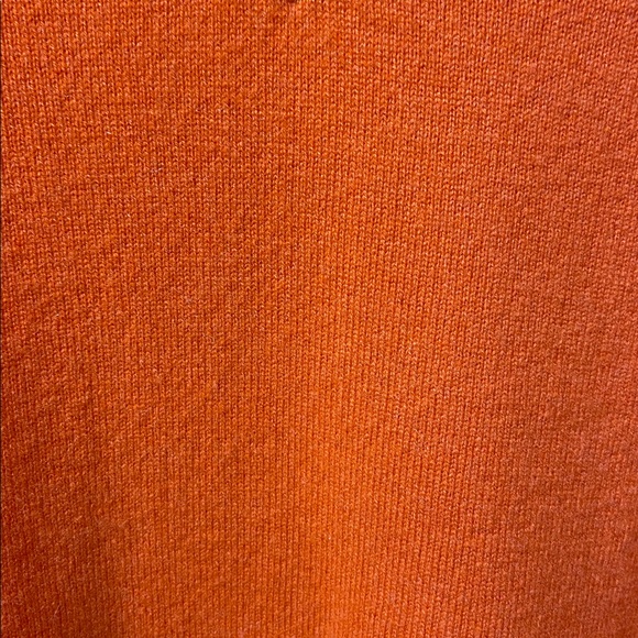 Madewell Women’s Orange,Cashmere,V-Neck Long Sleeve Sweater.Size- Medium - Picture 12 of 14